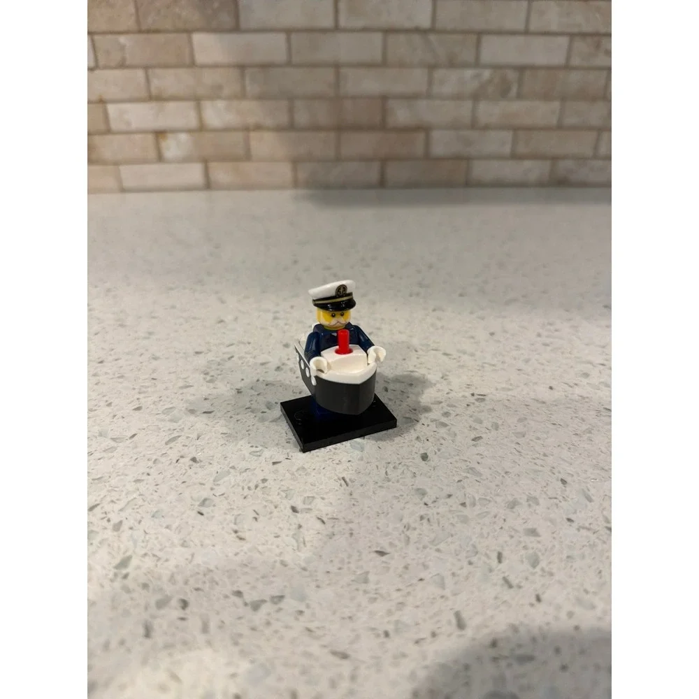 LEGO Ferry Captain Collectible Minifigure Series 23 CMF 71034 Figure Boat